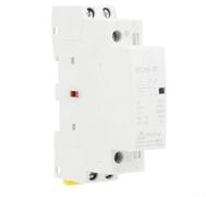 2P 25A Haushaltsschütz AC 230V 2NO DIN-Schiene leise | Plástico de alta resistencia, 2NO para contacto, para aplicaciones industriales y domésticas duraderas