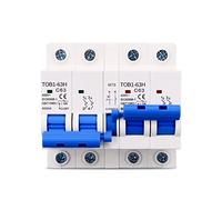 2P + 2P AC interruptor de transferencia Manual de doble potencia disyuntor 50HZ/60HZ 1 Uds (Size : 40A)