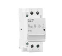2P 40A 63A 2NO o 2NC o 1NO1NC Contactor modular Montaje en carril DIN AC220V 230 Automático(2P 40A 2N0 220V)