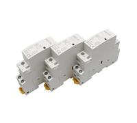 2P AC 220V 230V 16A/20A/25A/ 1NO/1NC 2NO/2NC 50/60Hz Din Rail Mounted Household Modular AC Contactor for Home House Hotel(16A,2NO,110v)