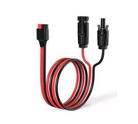 2pcs 1.5m/5FT 14AWG Solar Panel Cable for Anderson for Dokio ALLPOWERS Jackery Goal Zero Solar Panel and Power Station.