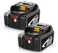 2pcs 5.5Ah Reemplazo para Makita 18V Batería BL1860 BL1850B BL1850 BL1840B BL1830B BL1820 BL1815 BL1845 BL1835 LXT400 con indicador LED
