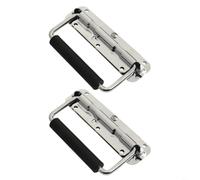 2pcs Asa Resorte para carga Hierro 140mm Maletín 2pcs Asa Resorte | Hierro , mecanismo resorte, 140mm, para maletines industriales, para acceso rápido