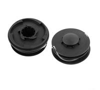 2pcs Bobina Línea para Einhell Electric Grass Trimmer GC-ET 4530, 10m x 1.4mm Nylon Line