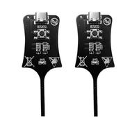 2pcs Inductancia, probador de bobina de placa base, detector de bobina electrónico portátil para PC teléfono móvil reparación comprobador rápido electromagnético