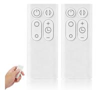 2pcs Mando a Distancia de Repuesto para Purificador de Aire y Ventilador - Compatible Dyson AM06, AM07, AM08 - Solo para Mando Original Blanco - Infrarrojos 3.0 - Sin Programación Necesaria