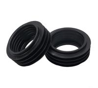 2pcs Sello para cónico Goma para geberit 60x42mm Anti-Fugas 2pcs | Material caucho para premium, desgaste, evita fugas agua, duración larga, instalación fácil