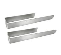 2PCS Toalleros de Baño Sin Taladro Colgador Toalla Baño Toallero de Pared para Baño Cuelga Toallas Baño Adhesivo Acero Inoxidable 304 Diseño Moderno Plata Mate