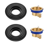 2PCS Válvula Antirretorno Desagüe Ducha Set, Desagüe Ducha Tapón Anti Olor