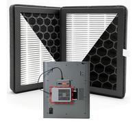 2PK P2S Air Filter for Bambu Lab X2D,P2S External Exhaust Fan HEPA 13+Activated Carbon Absorbs Strong Fumes and Chemical Odors for Bambulab P2S Upgarde Accessories P2S X2D Filter OEM Replacement