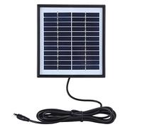 2W 12V Multifunctional Solar Panel Polysilicon Charging Board with Border for Outdoor Camping Portable Solar Charger High Efficiency Polysilicon Solar Panel for Garden Lighting