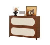 2WFYJNITP Aparadores Tipo bufé Estantería esquinera Baja de Dos Niveles, Mueble Almacenamiento pie for Sala Estar. Ideal for Guardar y exhibir Libros para el Comedor