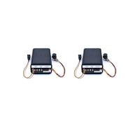 2X 10-55V 60A PWM Controlador de Velocidad del Motor 0- RPM LED Digital Ajustable CW CCW Interruptor de Control del Motor de Marcha Atrás