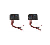 2X 10A 12V IP67 Controlador de Carga Solar A Prueba de Agua Regulador de Control Solar PWM