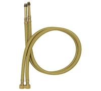2x 60cm M10 x G3/8 Un Par Oro Nailon Trenzado Manguera Flexible Grifo