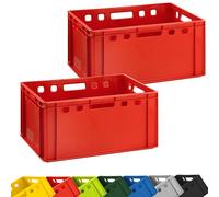 2x Caja para la Carne Rojo E3