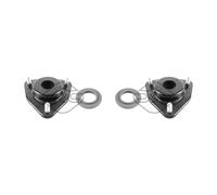 2x Metalcaucho Cojintete Soporte Delant. para Mitsubishi Outlander II Cw _ W 2.2