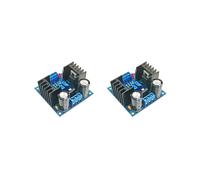 2X Módulo de Fuente de Alimentación con Regulador de Voltaje y Filtro Ajustable de Doble Potencia Positiva y Negativa LM317 LM337