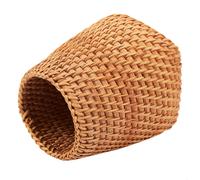 2X Palillos de Ratán Tubo Pala Cucharas Cubo Cuchillos para La Cena Tenedores Vajilla Caja de Almacenamiento Cestas de Almacenamiento En El Hogar