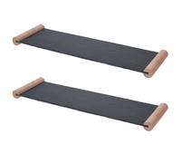 2x Plato De Servir De Pizarra 50 X 15 Cm Plato De Queso Plato De Embutidos