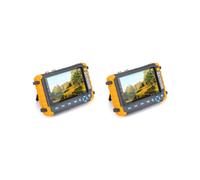 2X Probador de Cámaras de Seguridad CCTV de 8 MP IV8W, Monitor CCTV de 5 Pulgadas, Probador de Cámaras Analógicas AHD/CVI/TVI CVBS, Probador de