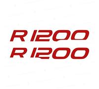 2X R1200 for BMW Motorrad R 1200 GS ADESIVI Pegatina Stickers AUTOCOLLANT AUFKLEBER VINIL Motorcycle r1200gs (Red)