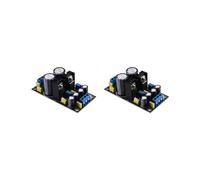 2X Regulador de Voltaje CA A CC LM317 LM337, Filtro, Fuente de Alimentación, Positivo y Negativo, Ajustable, 5 V, 12 V, 15 V, 18 V y 24 V.