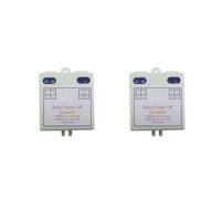 2X Relé de Retardo de Tiempo de CA 120 V 220 V Interruptor de Retardo de Encendido y Apagado 1-480 Min Retardo de Apagado Ajustable Controlador de