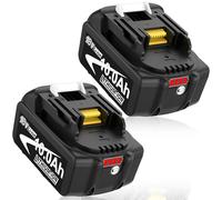 2X Repuesto para Makita batería 18V 5,0Ah BL1850B BL1850 BL1860B | BL1860 BL1845B BL1845 BL1840B BL1840 BL1830B BL1830 para con indicador LED