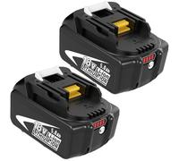 2X Repuesto para Makita batería 18V 5,0Ah BL1860B BL1860 BL1850B | BL1850 BL1840 BL1830 BL1820B BL1815 Compatibles con herramientas eléctricas