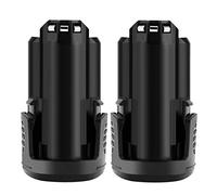 2X Shentec 12V 3000mAh Li-Ion Compatible con Batería Dremel B812-03,8200, 8220 y 8300
