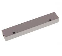 2xG 1/4'' x 6xG 1/8'' Bloque distribuidor de aluminio de una cara 16 barras