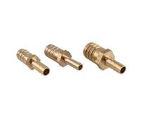 3-25mm 6mm 4mm 8mm 10mm latón 2 vías reductor recto espiga for manguera tubo de púas conector acoplador cobre adaptador(10mm-12mm)