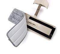 3/4 / 5pcs Pastillas de tela de la cabeza de reemplazo de la fregona Herramientas de limpieza de retorcimiento Spray for lavar pisos Inicio Ofertas Limpiar(5PCS,33X11cm)