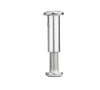 3-5 Uds 304 Acero Inoxidable Plano Hexagonal Cabeza Hueca Muebles Remache Conector Inserción Junta Manga Tuerca Ciega M5 M6(45mm,M5-D6mm(5pcs))