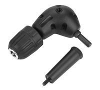 3/8 "Adaptador de ángulo Recto 90 Grados Conjunto de Brocas para Taladro Eléctrico Accesorio 9.5mm Mandril Redondo Sin Llave