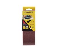 Stanley Bandas de lija 65 x 410 mm Grano 80 – 3 unidades