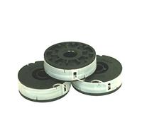 3 bobinas aptas para cortabordes eléctricos Einhell BG-ET 5030, bobina de doble hilo para cortabordes eléctricos