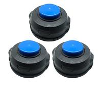3 cabezales de corte con rosca izquierda M10 para desbrozadora Husqvarna 525LST 525Rx 533RS 525LS 525LST 5255Rx 5255Rx