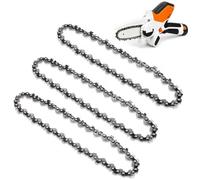 3 cadenas de sierra de 35 cm 3/8" LP 1,3 mm 50 TG con StihlMS180 MS211 | Compatible con motosierras Stihl, con Stihlms 170, MS 171, MS 180, MS 191T, MS 192 C, MS 210, MSA 220 C-B, etc