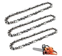 3 cadenas de sierra de 35 cm LP 1,3 mm 52 TG compatibles con Oregon Einhell | Cadena de repuesto, semicincel, retroceso bajo, compatible con Oregon, Husqvarna, Ryobi, Bosch, Einhell y más