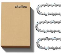 3 cadenas de sierra tallox de 1/4 pulgadas, 1,1 mm, 64 TG, 30 cm, versión 2025, compatible con motosierras Stihl MSA 60, 70, 120, 140, 160, 200, MS 151