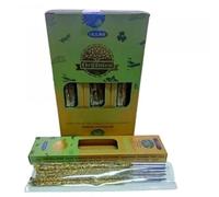 3 Cajas de Incienso Orgánico en Varillas Hecho a Mano 25gr x3 Hecho en India Resina y aceites Esenciales 100% Natural (Laurel)