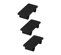 3 calcomanías para placa ciega para interruptor basculante, para ARB Narva, cubierta de panel de soporte de plástico negro, 4,8 x 2,4 x 1,2 cm