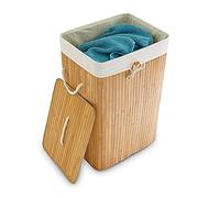 Cesto ropa sucia bambu cesta plegable cubo de colada canasta decorativa ligero