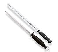 3 Claveles 28052 Set de jamón Cuchillo + chaira, Acero