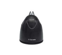 3 Claveles 28100 Afilador Cuchillos, Carburo de tungsteno, Negro
