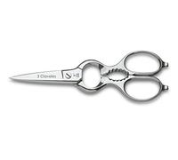 3 Claveles 400 - Tijera de cocina varios usos inoxidable 20 cm