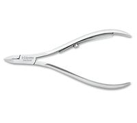 3 Claveles - Alicate Cutícula de 10 cm con Boca Corte de 7 mm, eliminar cutículas uñas, alicate profesional