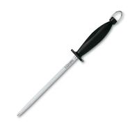 3 Claveles - Chaira Redonda Profesional 20 cm en Acero Carbono Cromado
